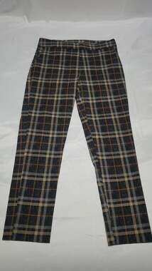 Jules & Leopold Plaid Pull-On Ankle Pants